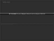 Tablet Screenshot of imfp.com